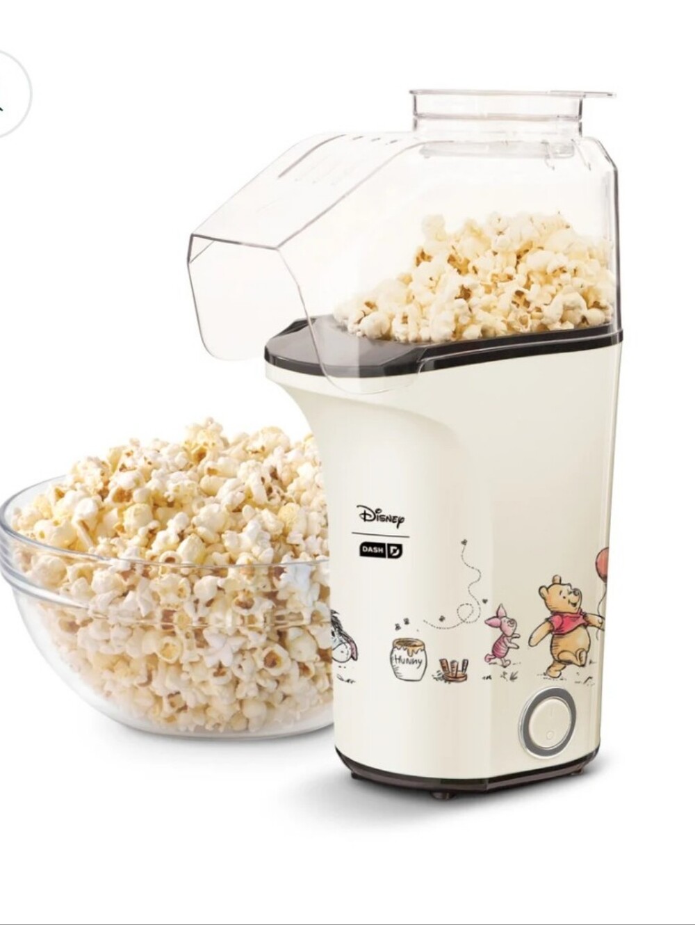 DISNEY Pooh Bear 16 Cup Popcorn Air Popper